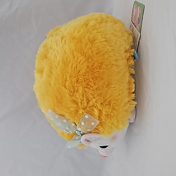 Amuse Yellow Hedgehog with Lace Bow - Picture 2 of 3